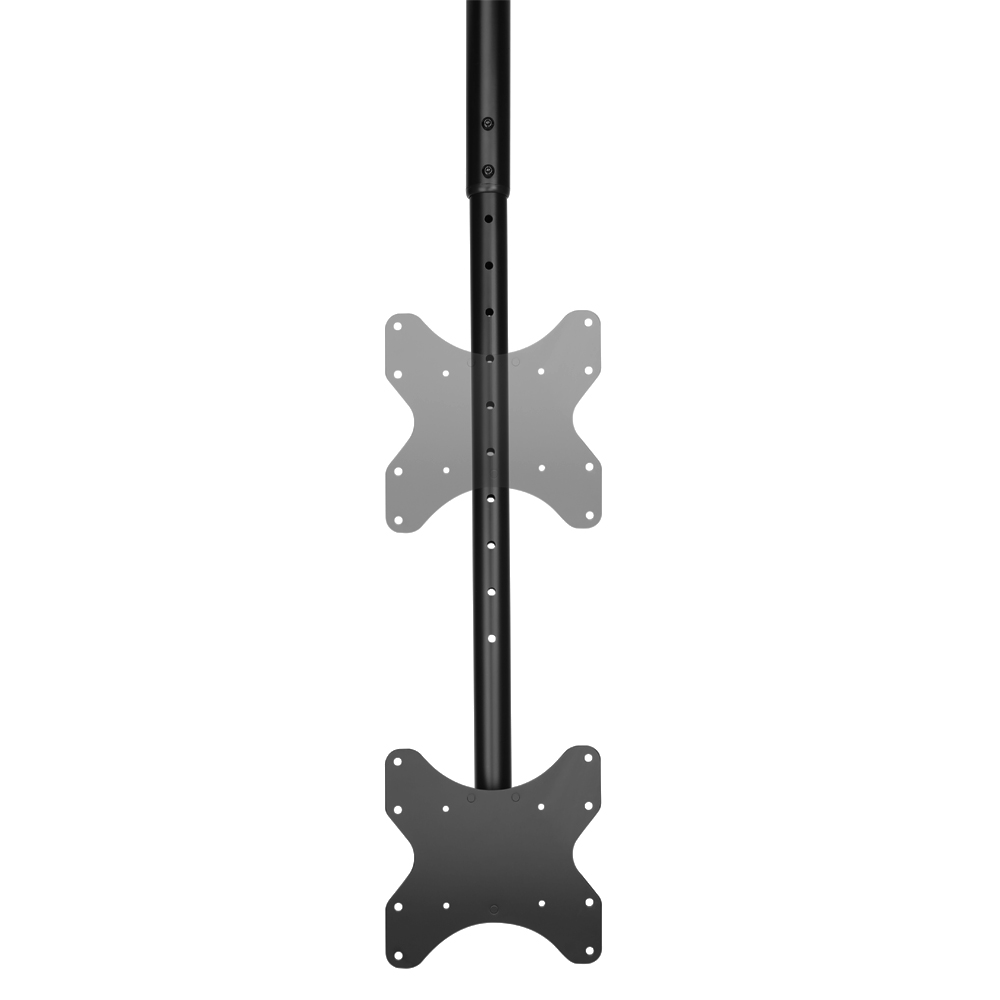 HFTM-CM2342: Telescopic Swivel & Tilt Ceiling Mount Bracket for Flat LCD/LEDs - Fits Sizes 23-42 inches - Maximum VESA 600x400